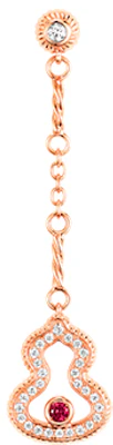 (W) Pendientes de Lujo Qeelin Wulu Oro Rosa 18K con Diamantes y Rubí para Mujer. WU-040-LGER-RGDRU Buy (W) Pendientes de Lujo Qeelin Wulu Oro Rosa 18K con Diamantes y Rubí para Mujer. WU-040-LGER-RGDRU