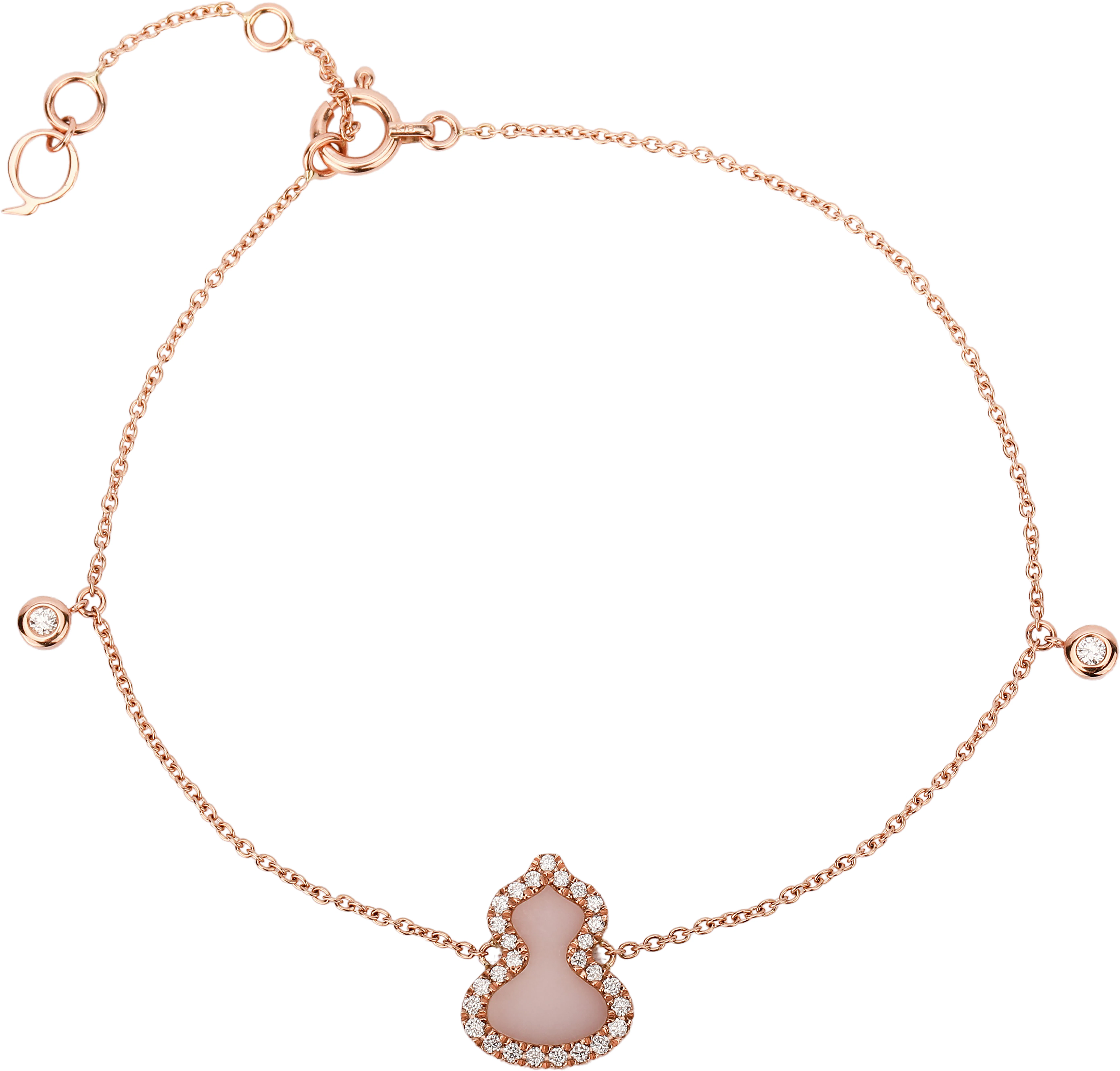 women-qeelin-wulu-18-k-rose-gold-diamond-and-pink-opal-bracelet-for-women-wu-br-0011-b-rgdpo