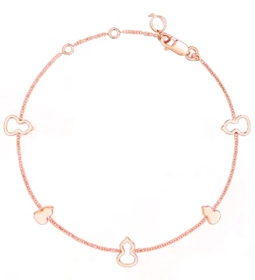 (W) Pulsera Qeelin Wulu Mini Sautoir Calabaza Oro Rosa K. WUB07APRG00 Order (W) Pulsera Qeelin Wulu Mini Sautoir Calabaza Oro Rosa K. WUB07APRG00