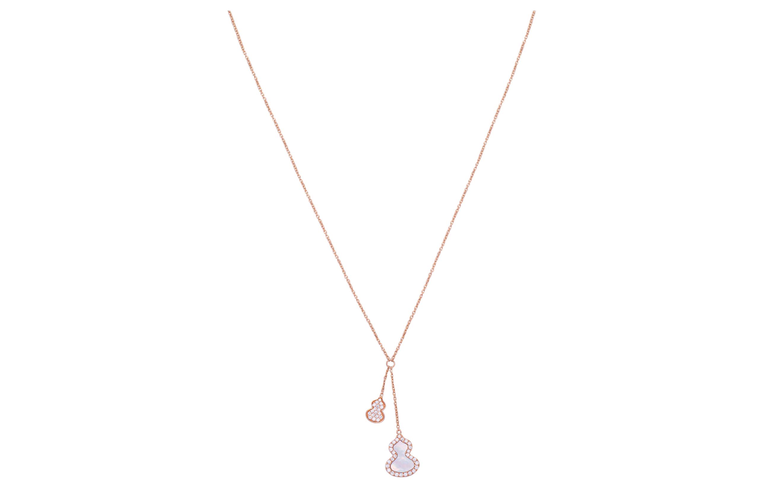 (Women) Qeelin Wulu Mother of Pearl Necklace for Women. WU-NL0008D-RGDMOP 圖 2