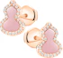Order (W) Qeelin Wulu Pendientes de Ópalo Rosa en Oro Rosa 18K para Mujer. WU-ERSD0002E-RGDPO
