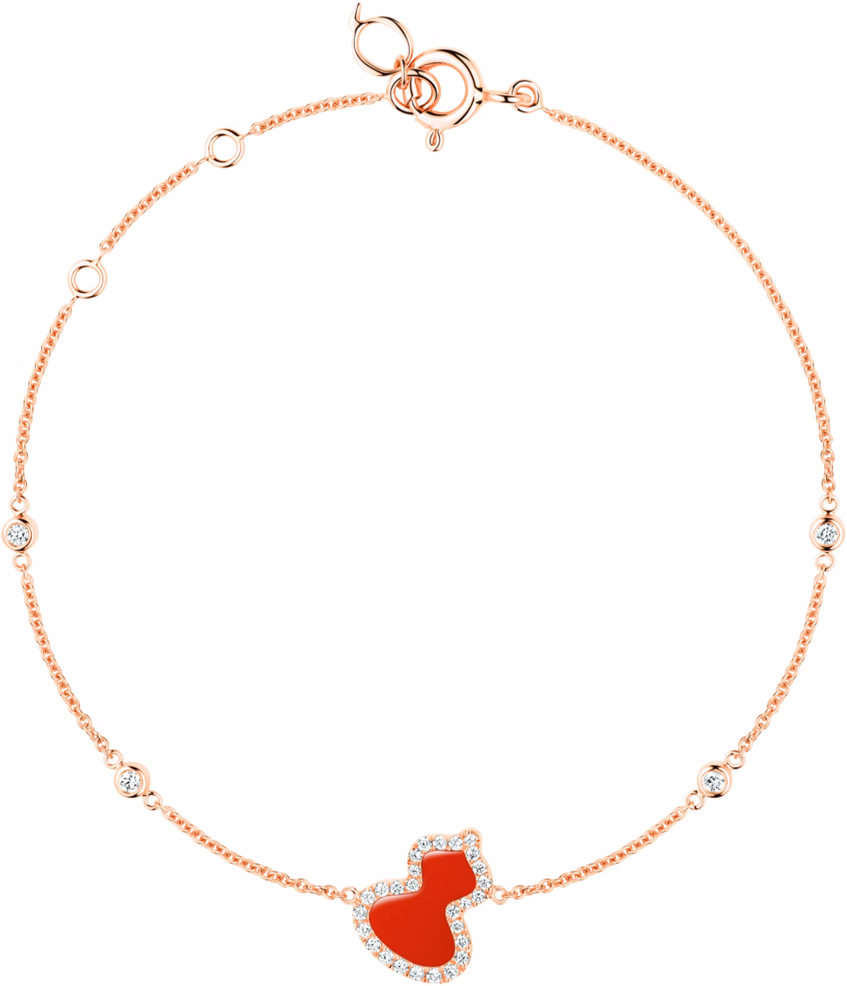 women-qeelin-wulu-series-18-k-rose-gold-diamond-and-red-agate-bracelet-for-women-wu-br-0016-d-rgdra