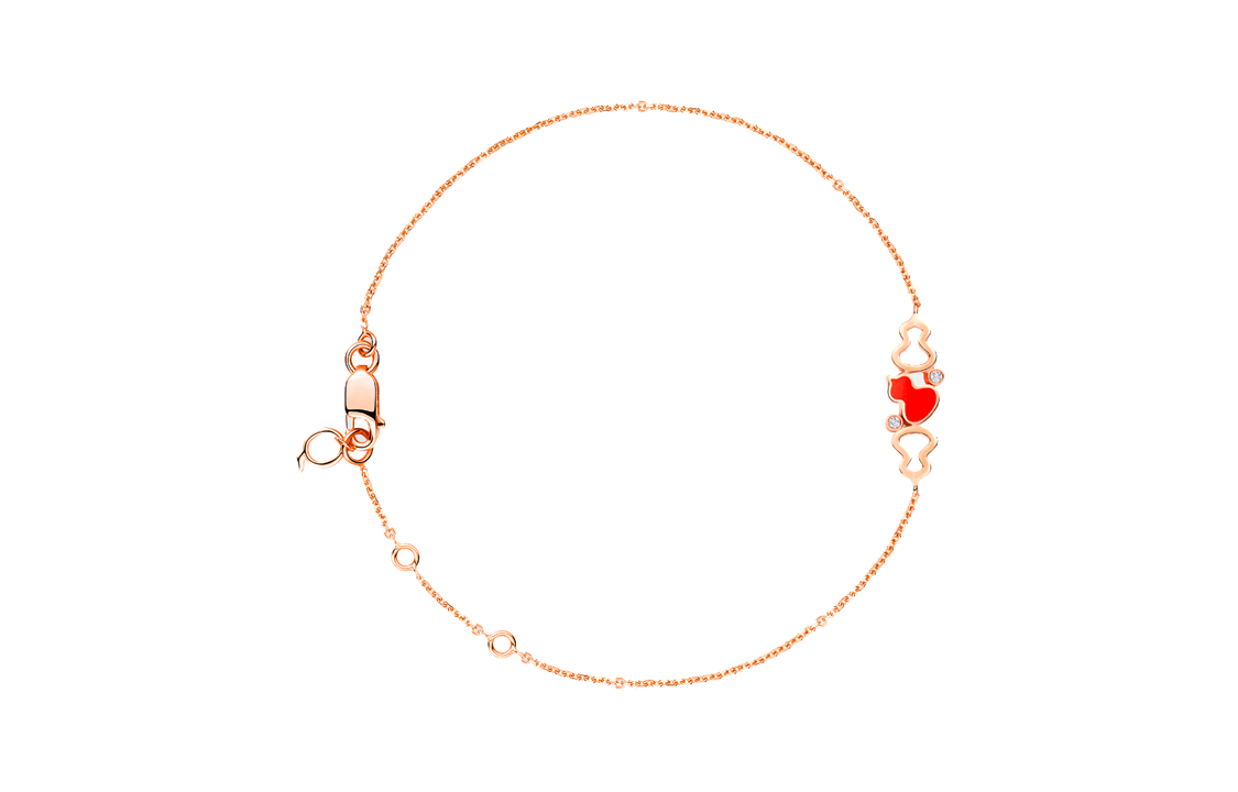 (Women) Qeelin Wulu Series Diamond Rose Gold Women’s Bracelet. WWB50ABRGRH 圖 4