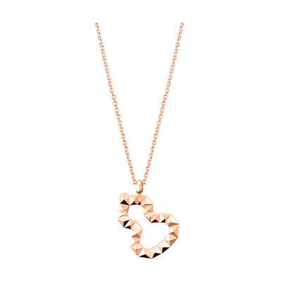(Women) Qeelin Wulu Series Elegant Gold Necklace for Women - Stylish & Unique. WU-030-18ONL-RG