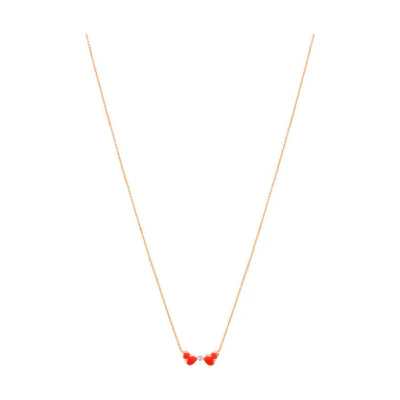 (Women) Qeelin Wulu Series Red Gourd Pendant Necklace 18K Rose Gold for Women. WEN40NARGRH