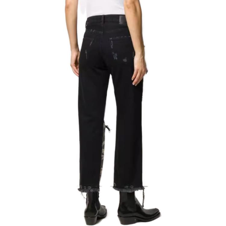 Shop (W) R13 Jeans de Pierna Recta Estampado Camo Multicolor R13W5101-944