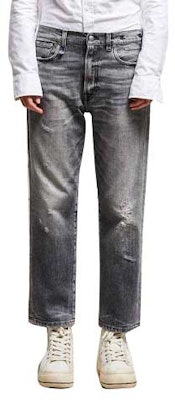 (W) R13 復古藍色刷破中腰直筒丹寧牛仔褲 R13W5083D137C Buy (W) R13 復古藍色刷破中腰直筒丹寧牛仔褲 R13W5083D137C