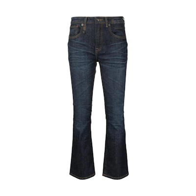 (Women) R13 High-Waisted Flared Jeans Blue R13W0009D099A