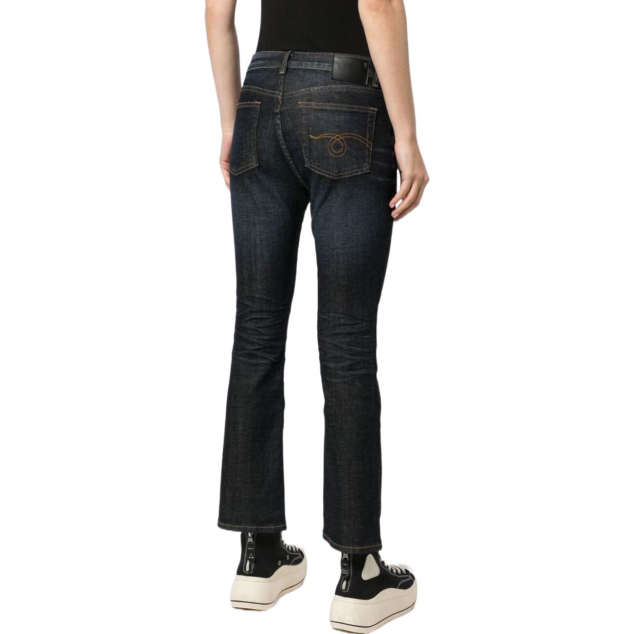 Shop (W) R13 高腰喇叭牛仔裤 蓝色 R13W0009D099A