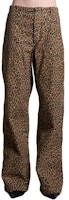 (Women) R13 Leopard Print High-Waisted Wide-Leg Pants Multicolor Casual. R13WR077-R320B (Women) R13 Leopard Print High-Waisted Wide-Leg Pants Multicolor Casual. R13WR077-R320B