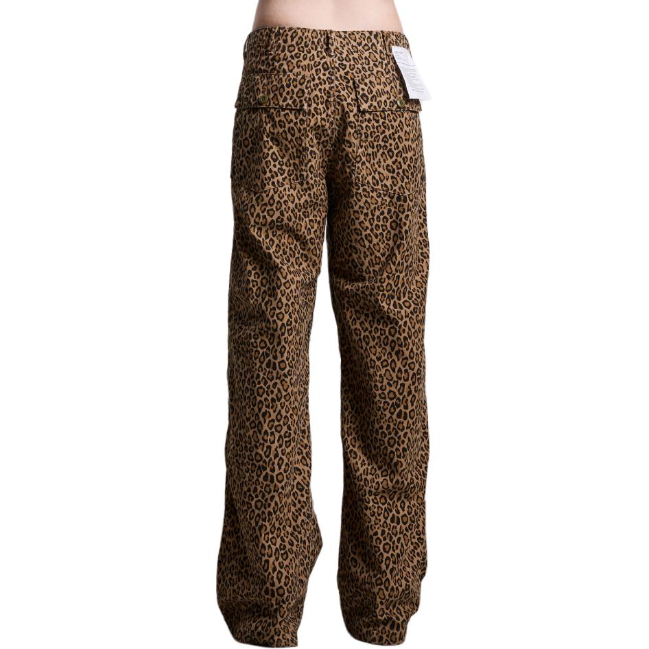 Shop (W) R13 豹紋高腰寬褲 多色休閒褲。 R13WR077-R320B