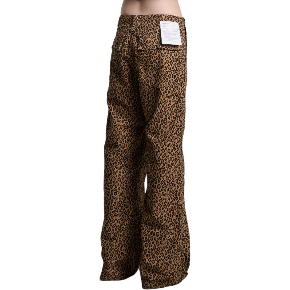Details for (W) R13 豹紋高腰寬褲 多色休閒褲。 R13WR077-R320B