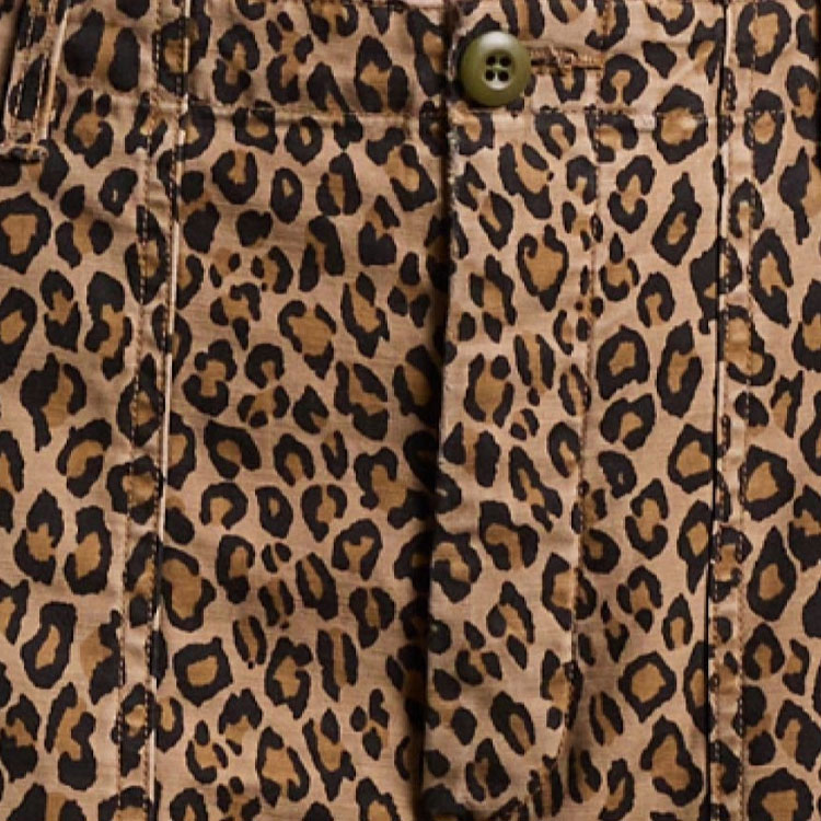 Sizing (W) R13 豹紋高腰寬褲 多色休閒褲。 R13WR077-R320B