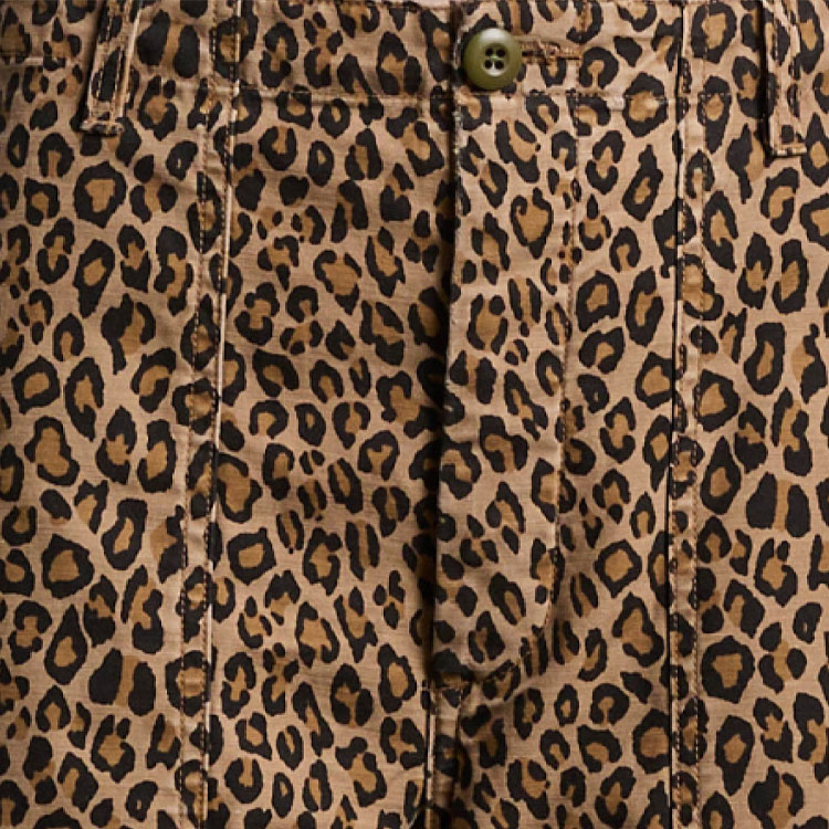 Cheap (W) R13 豹紋高腰寬褲 多色休閒褲。 R13WR077-R320B