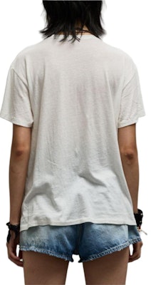 (W) R13 過大字母印花短袖T恤 SS24 圓領寬鬆版型奶白色上衣。 R13WK001-K108B Purchase (W) R13 過大字母印花短袖T恤 SS24 圓領寬鬆版型奶白色上衣。 R13WK001-K108B