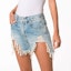 Shop (W) R13 寬版牛仔短褲 藍色 R13W0190476TILLY