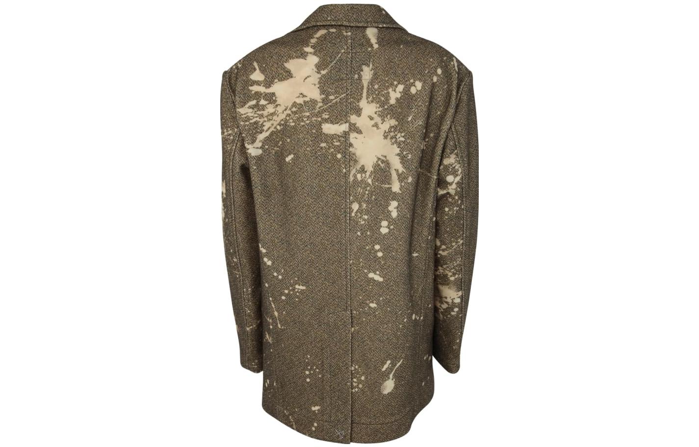 Lookbook (W) R13 仿舊單扣長袖西裝外套 卡其綠 R13WR020R271ASPLATTERED