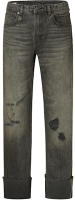 (W) R13 FW24 仿舊低腰修身直筒牛仔褲 黑色 R13WD113-D233C Order (W) R13 FW24 仿舊低腰修身直筒牛仔褲 黑色 R13WD113-D233C