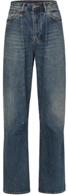 (W) R13 FW24 復古水洗拉鍊口袋寬鬆牛仔褲 女款 道森藍色 R13WD146-D207A Order (W) R13 FW24 復古水洗拉鍊口袋寬鬆牛仔褲 女款 道森藍色 R13WD146-D207A