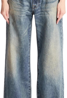 (W) R13 女生藍色牛仔低腰寬鬆直筒褲。 R13WD038-D213C Details for (W) R13 女生藍色牛仔低腰寬鬆直筒褲。 R13WD038-D213C