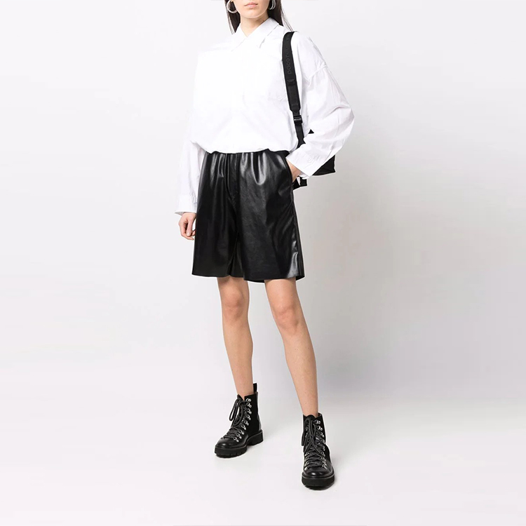 Lookbook (W) R13 SS22 白色长袖纯色翻领衬衫 R13W9421R080B-WHITE