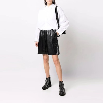 (W) R13 SS22 白色长袖纯色翻领衬衫 R13W9421R080B-WHITE Lookbook (W) R13 SS22 白色长袖纯色翻领衬衫 R13W9421R080B-WHITE