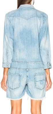 (W) R13 SS23 淺藍水洗純色長袖口袋連身褲 R13W0340-480 Purchase (W) R13 SS23 淺藍水洗純色長袖口袋連身褲 R13W0340-480