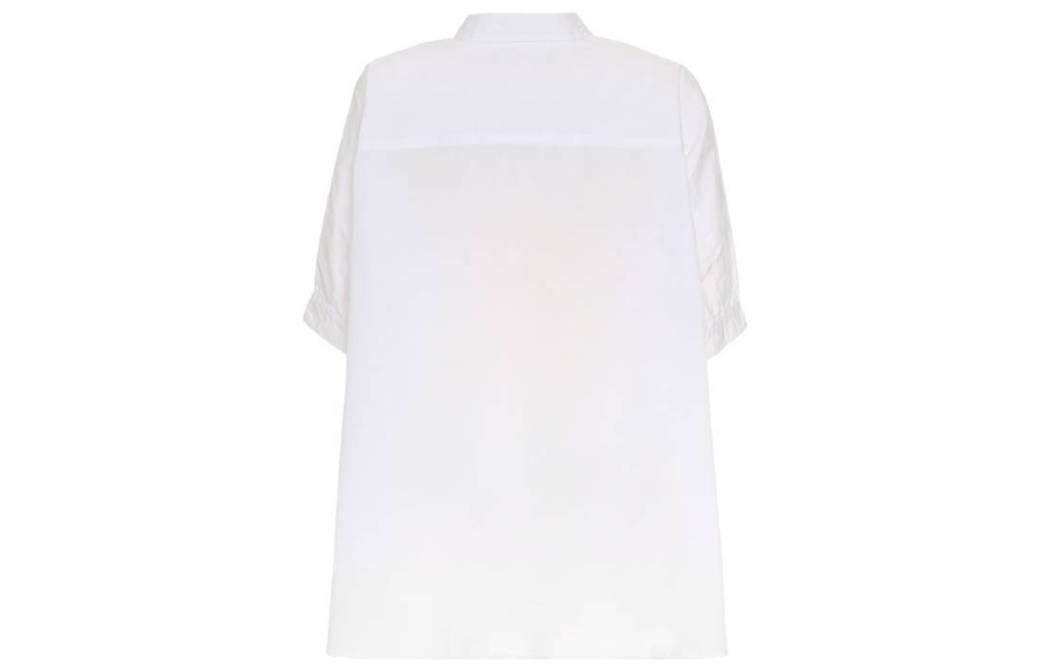 Lookbook (W) Camisa Blanca R13 SS23 de Manga Corta y Botones R13WR025R080B