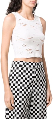 (W) R13 SS23 白色修身短版背心上衣 R13WK080K001BK001B Purchase (W) R13 SS23 白色修身短版背心上衣 R13WK080K001BK001B