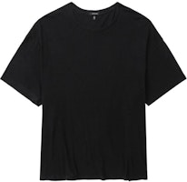 (Women) R13 SS24 Black Solid Color Crew Neck Short Sleeve T-Shirt R13WK141001BA (Women) R13 SS24 Black Solid Color Crew Neck Short Sleeve T-Shirt R13WK141001BA