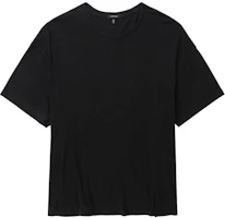 Order (W) R13 SS24 黑色純色圓領短袖T恤 R13WK141001BA