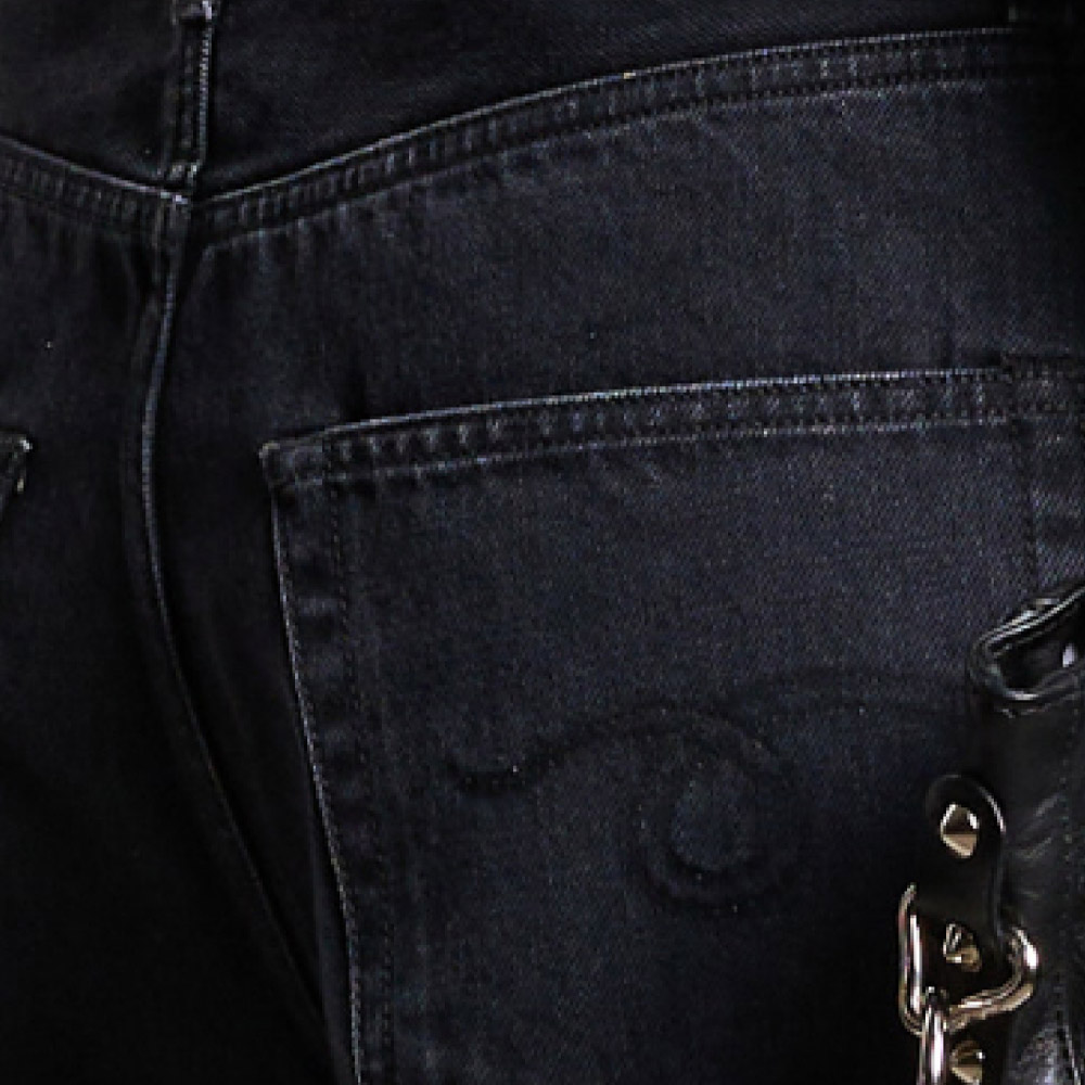 Sizing (W) R13 SS24 ブラックウォッシュ ワイドレッグデニムジーンズ. R13WD049-D184A