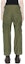 Shop (W) Pantalones Cargo Rectos R13 SS24 Verde Oliva con Múltiples Bolsillos. R13WR320-D091A