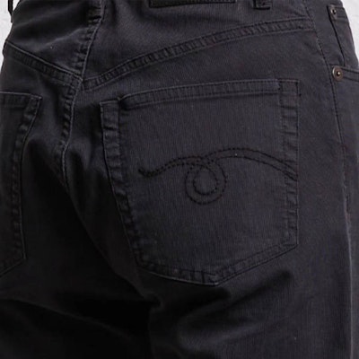 (W) R13 SS24 修身黑色喇叭直筒牛仔褲。 R13W7020-D183A Details for (W) R13 SS24 修身黑色喇叭直筒牛仔褲。 R13W7020-D183A