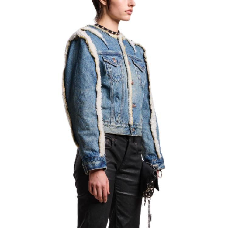 Purchase (W) R13 SS24 修身剪裁短版牛仔外套 克林頓藍 R13WD099-D173E