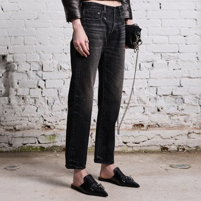 (W) R13 SS24 워시드 루즈 핏 스트레이트 레그 진. R13WD103-D175A Purchase (W) R13 SS24 워시드 루즈 핏 스트레이트 레그 진. R13WD103-D175A