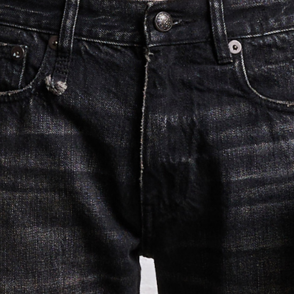 Details for (W) R13 SS24 워시드 루즈 핏 스트레이트 레그 진. R13WD103-D175A