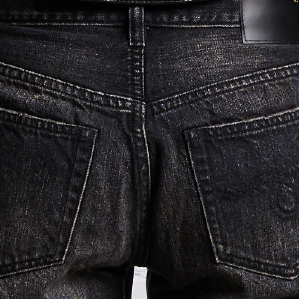 Sizing (W) R13 SS24 워시드 루즈 핏 스트레이트 레그 진. R13WD103-D175A