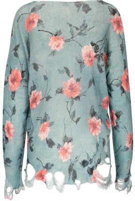 (W) R13 SS24 花卉印花圓領針織毛衣 淺藍色 R13WY212Y127BBLU Lookbook (W) R13 SS24 花卉印花圓領針織毛衣 淺藍色 R13WY212Y127BBLU