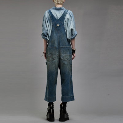 (W) R13 SS24 女士寬褲版復古牛仔吊帶褲 威爾頓藍色。 R13WD115D205A Purchase (W) R13 SS24 女士寬褲版復古牛仔吊帶褲 威爾頓藍色。 R13WD115D205A