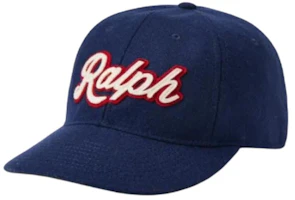 (Women) Ralph Lauren Blue Wool Baseball Cap with Embroidered Logo. MAPOHGS0J421762 (Women) Ralph Lauren Blue Wool Baseball Cap with Embroidered Logo. MAPOHGS0J421762