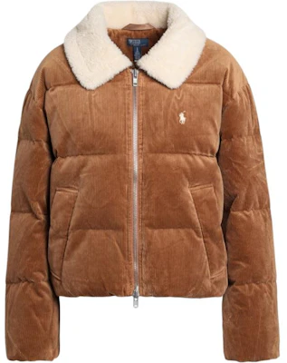 (W) Ralph Lauren駱駝色拉鍊長袖翻領外套附品牌刺繡 211947668-001 Buy (W) Ralph Lauren駱駝色拉鍊長袖翻領外套附品牌刺繡 211947668-001