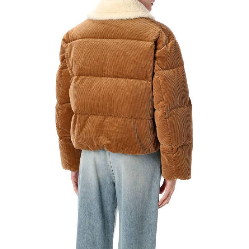 Purchase (W) Ralph Lauren駱駝色拉鍊長袖翻領外套附品牌刺繡 211947668-001