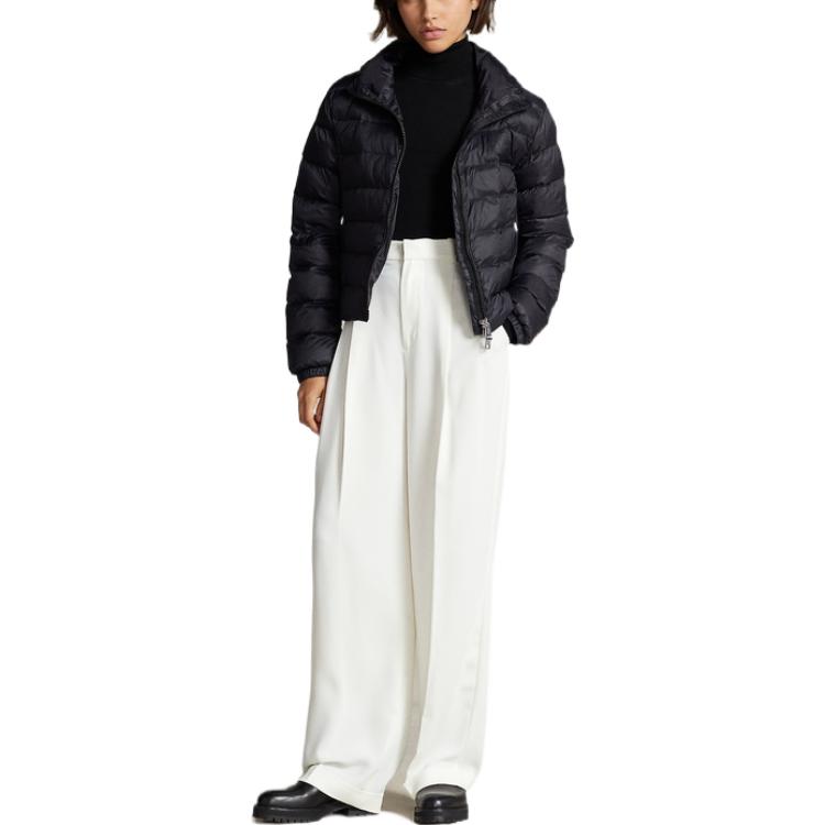 Lookbook (W) Ralph Lauren FW22 黑色塔夫綢拉鍊夾克 WMPOOTWN2820184-001