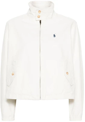 (W) 拉夫·勞倫 FW23 米白高領拉鍊休閒外套 211936442-005 Buy (W) 拉夫·勞倫 FW23 米白高領拉鍊休閒外套 211936442-005