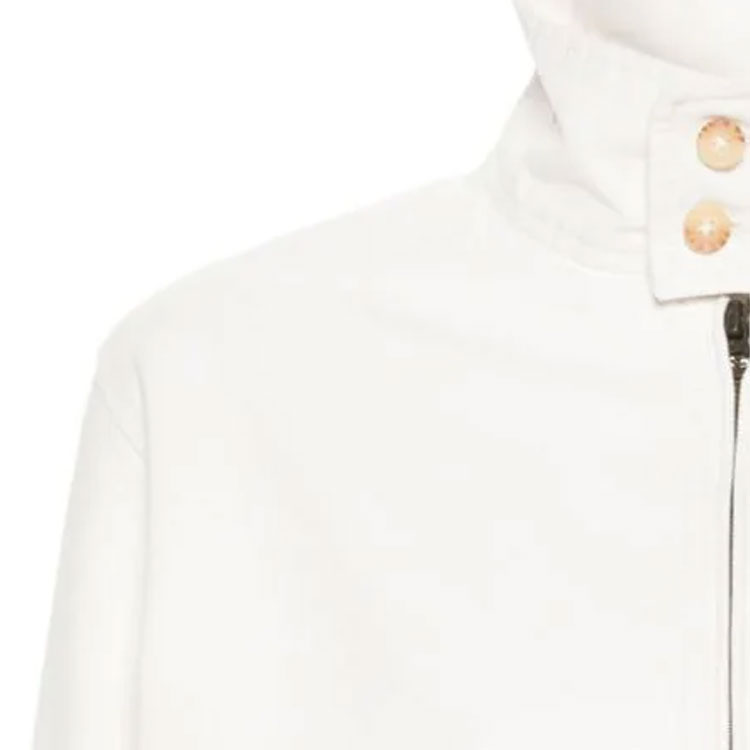 Sizing (W) 拉夫·勞倫 FW23 米白高領拉鍊休閒外套 211936442-005