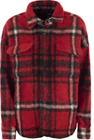 (Women) Ralph Lauren FW23 Red Plaid Colorblock Long-Sleeve Jacket 211916031-001 (Women) Ralph Lauren FW23 Red Plaid Colorblock Long-Sleeve Jacket 211916031-001
