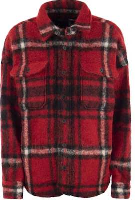 (W) Ralph Lauren FW23 紅色格紋拼接長袖外套 211916031-001 Buy (W) Ralph Lauren FW23 紅色格紋拼接長袖外套 211916031-001