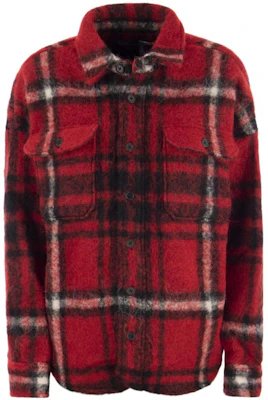 (W) Ralph Lauren FW23 紅色格紋拼接長袖外套 211916031-001 Order (W) Ralph Lauren FW23 紅色格紋拼接長袖外套 211916031-001