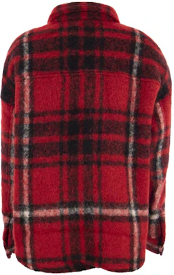 (W) Ralph Lauren FW23 紅色格紋拼接長袖外套 211916031-001 Lookbook (W) Ralph Lauren FW23 紅色格紋拼接長袖外套 211916031-001